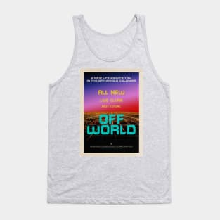 The Off-world colonies Ad. Blade Runner, blimp, 1982 — Vintage space poster Tank Top